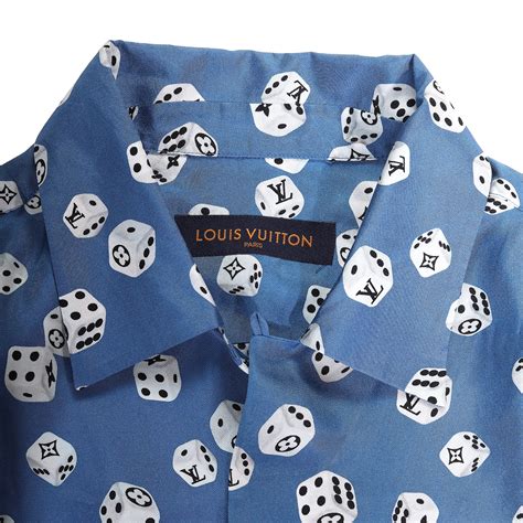 louis vuitton dice shirt replica|louis vuitton cock fighting shirt.